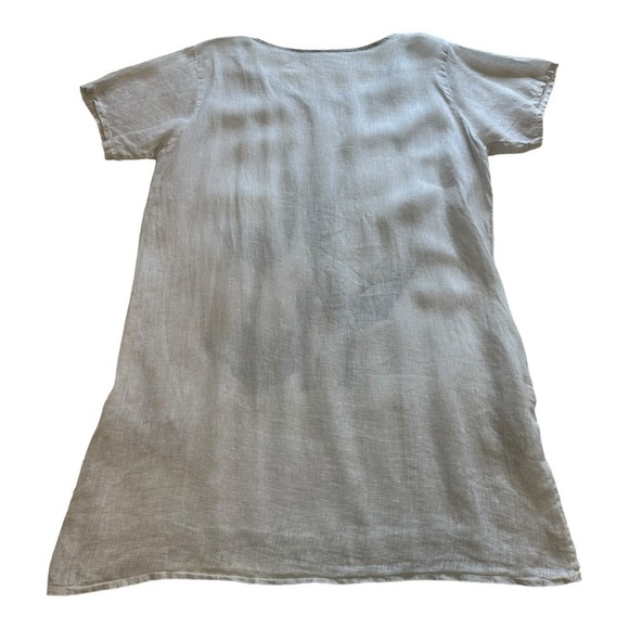 Floral Lightweight Cotton Tunic Dress - Size Large - Picture 2 of 8